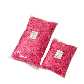 Filling Color Shredded Decor Paper Raffia Wedding Candy Silk Gift Packaging Paper Pink