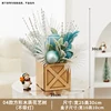 04 square floral tree designs without lights