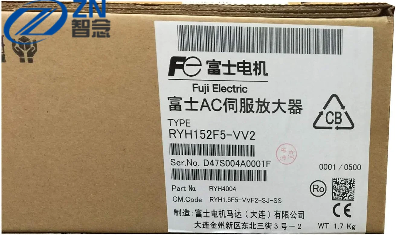 Fuji Electric Fuji Servo Amplifier RYH202F5-VV2, 9.5Nm RYH ALPHA5 Smart Series Servo Amplifier