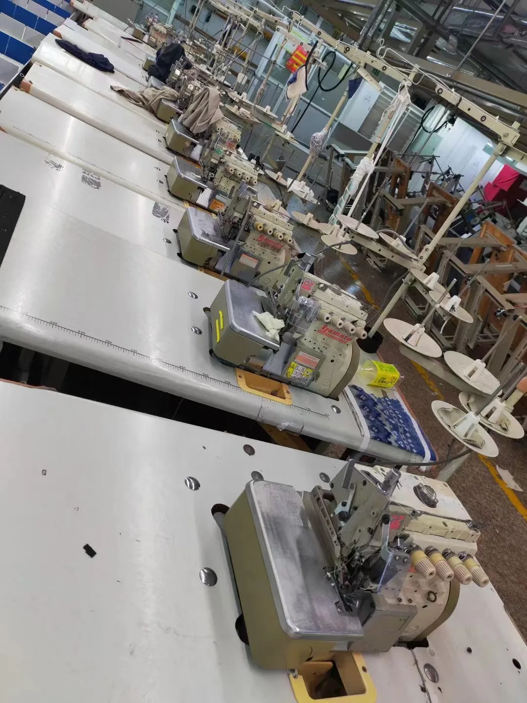Japan Used Yamato Overlock Sewing Machines 8050 6500 Second Hand