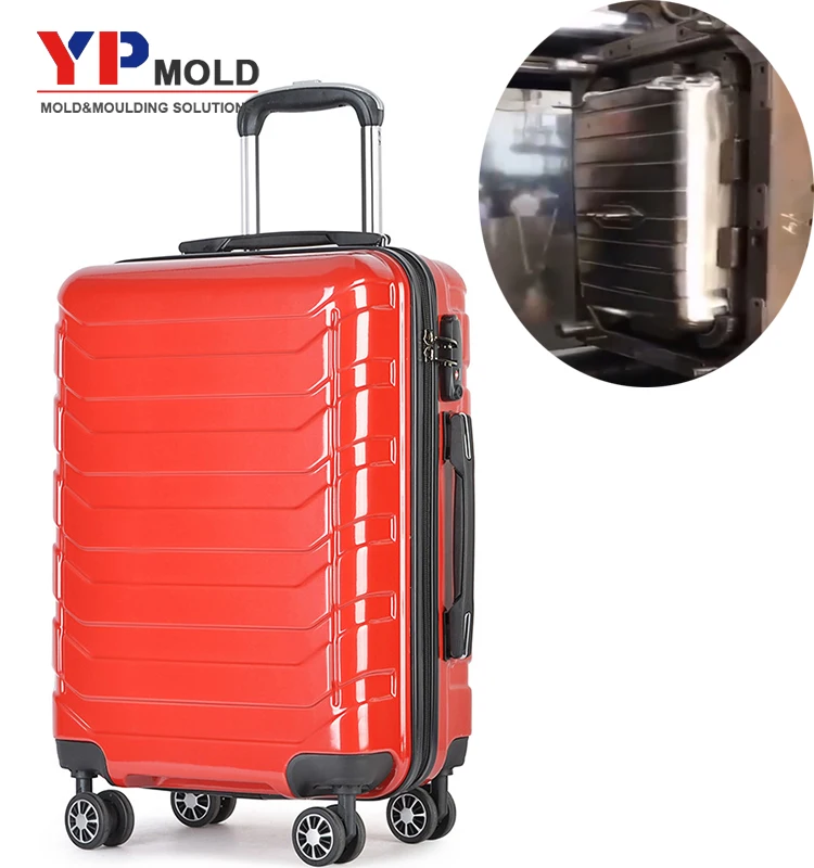 Hot Selling Plastic Injection Molding Practical Plastic Suitcase Mould Plastic Suitcase Injection Mold