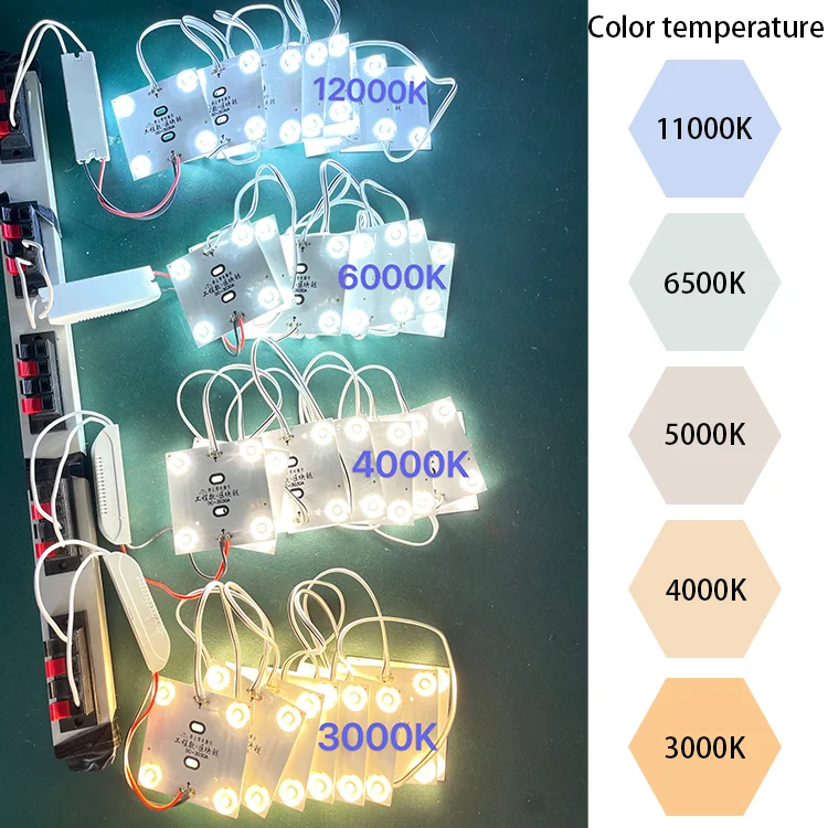 product adjustable color temperature  24v 8 leds light led modules led block chain for signage backlight commercial lighting project-14