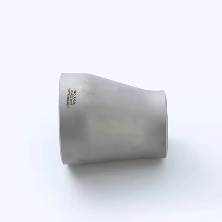 Customized Ss304/316L Stainless Steel Tube Fittings Concentric Size Head Sanitary Welded Reducer Size Head Reducer Pipe