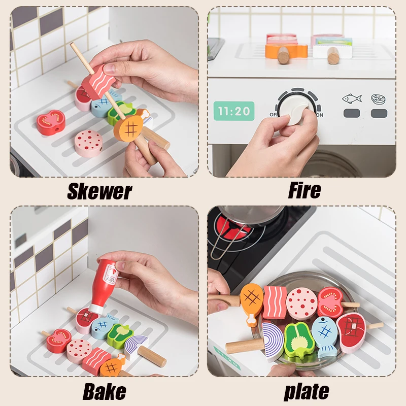 2023 Cozinha De Brinquedo Infantil Simulation Kitchen Toys