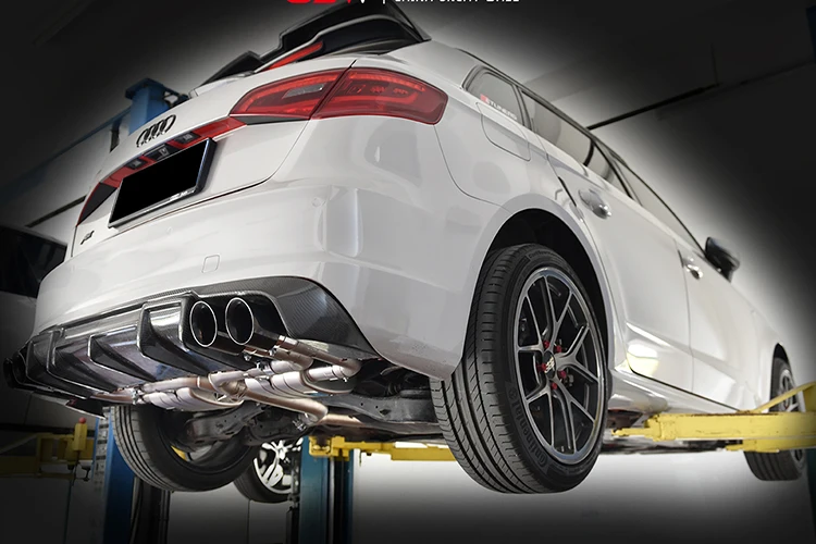 valvetronic exhaust catback system for audi rs3