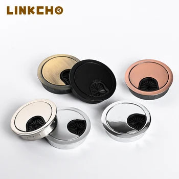 Office Furniture Grommet or Multifunctional Boxes for Computer Desks Grommets Wire Cable Hole Table Wire Hole Cover