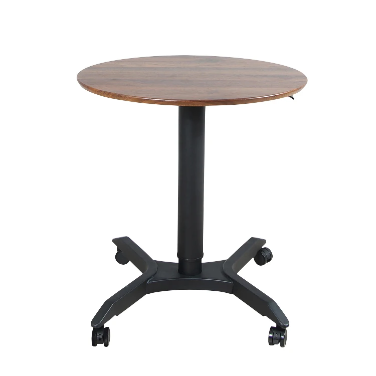 Height Standing Pneumatics Tea Table Adjustable Height Desk Wholesale