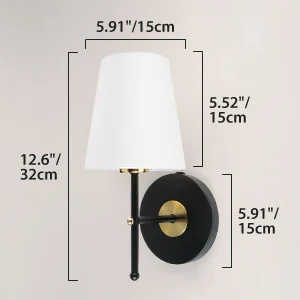 product c01 rechargeable wall lamp with fabric shade hotel indoor cordless classic nordic e26 led porch wall light aisle lamp-40