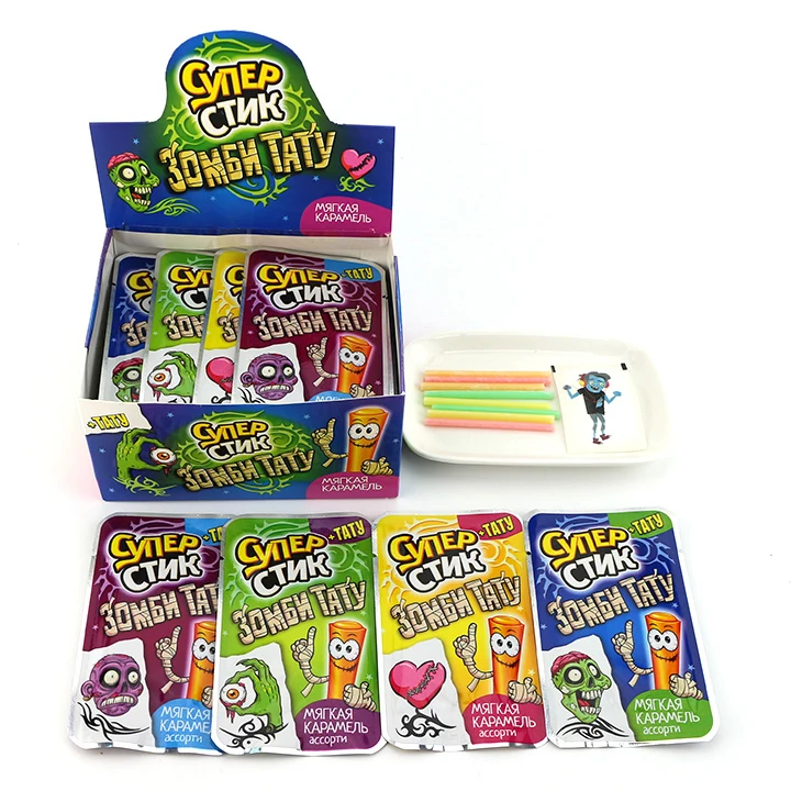 straw candy sticker