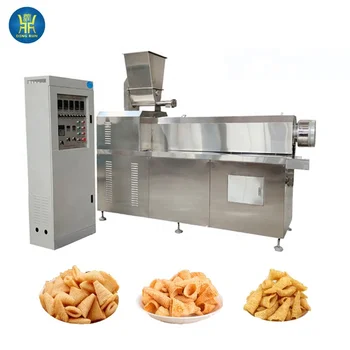 inflating fried food machinery of fries industrial fried rice snack production line