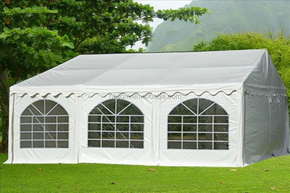 JLM PVC Tent Fabric for Shelter Court Tent Canopy PVC Coated Fabric Anti-UV for Parking Outside Vinyl Party House Tents House