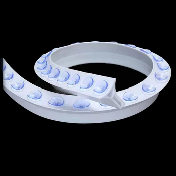 Custom Cut Shower Room Bathroom Floor Waterproof Silicone Strip Wet Dry Separation Barrier Rubber Product
