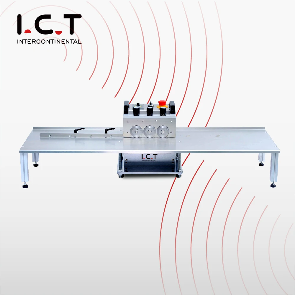 ICT48 V Cut PCB Separator Manual Blade Grinding Machine, PCB Depanel Machine, LED Board Lead  CNC PCB Cutting Machine Manual