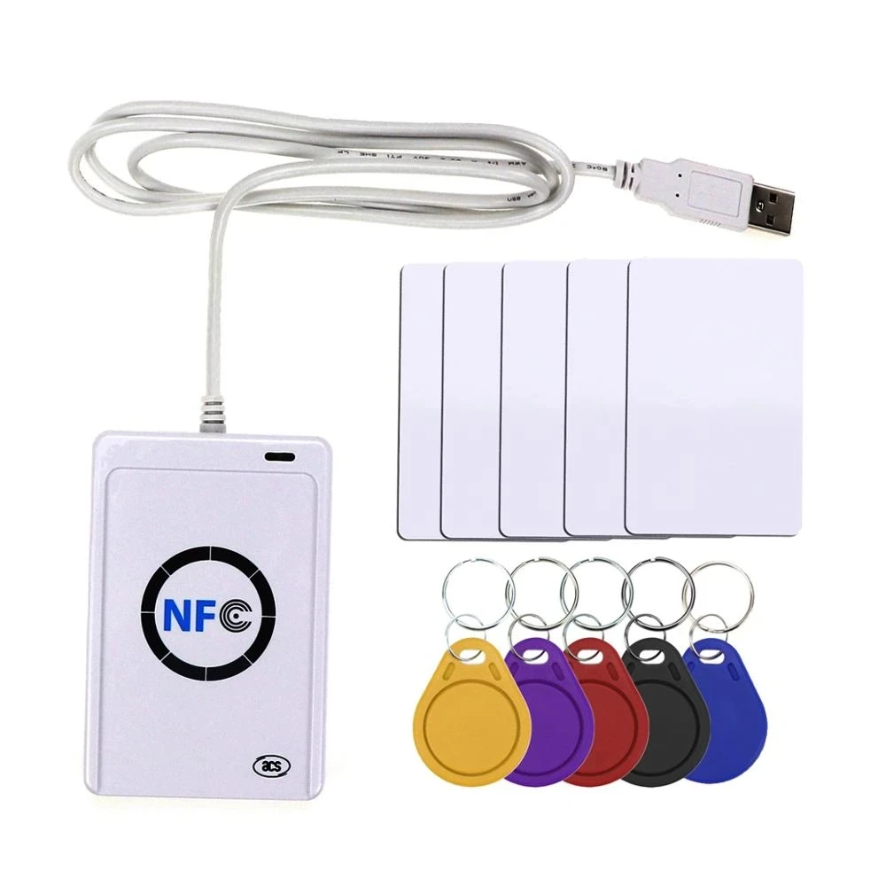 USB Portable ACR122U Reader RFID Card Scanner NFC Reader Writer