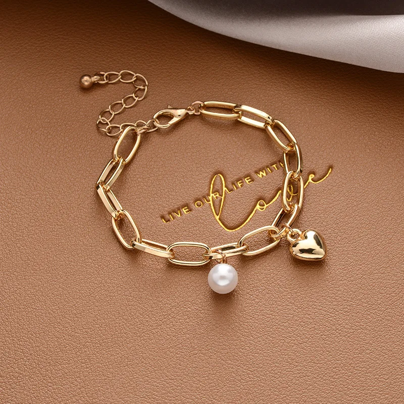  LuxuryKase Korean Bracelet Electroplating Lattice