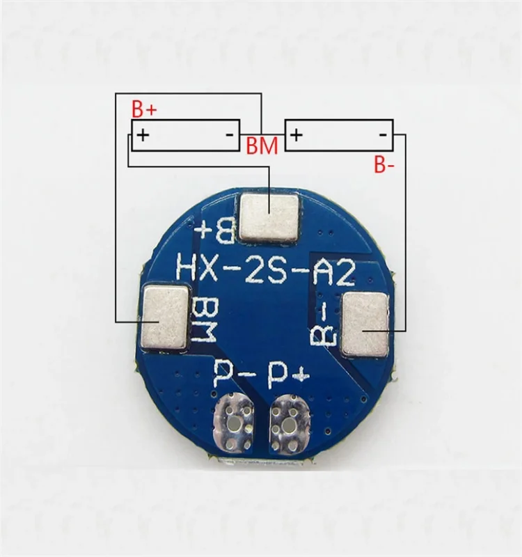 Bms 2s схема с балансировкой li ion