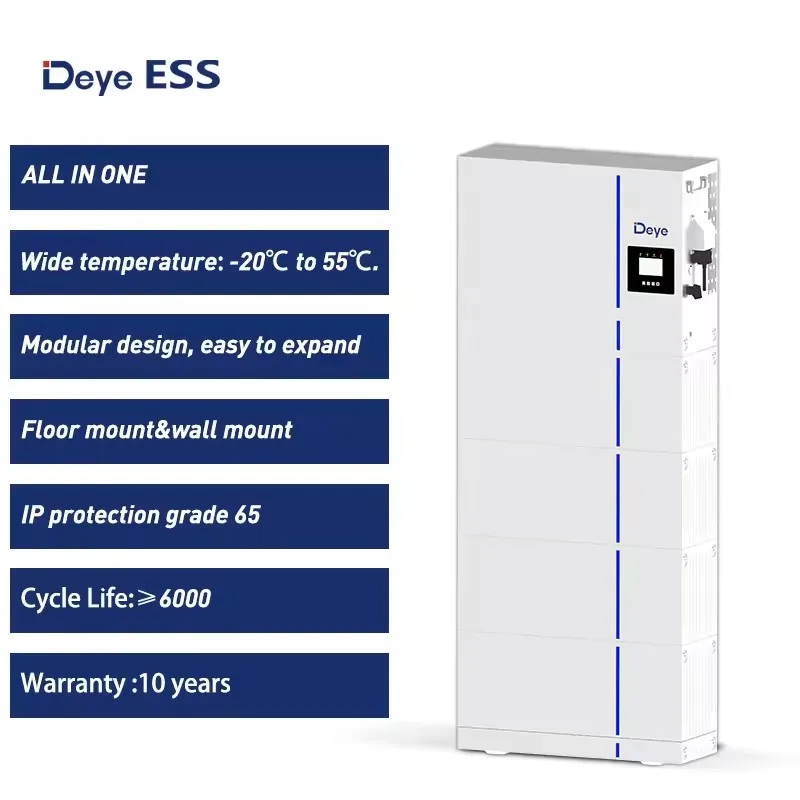 Deye Ess All In One Energy Storage System Ai-w5.1 Lifepo4 Deye Lithium ...