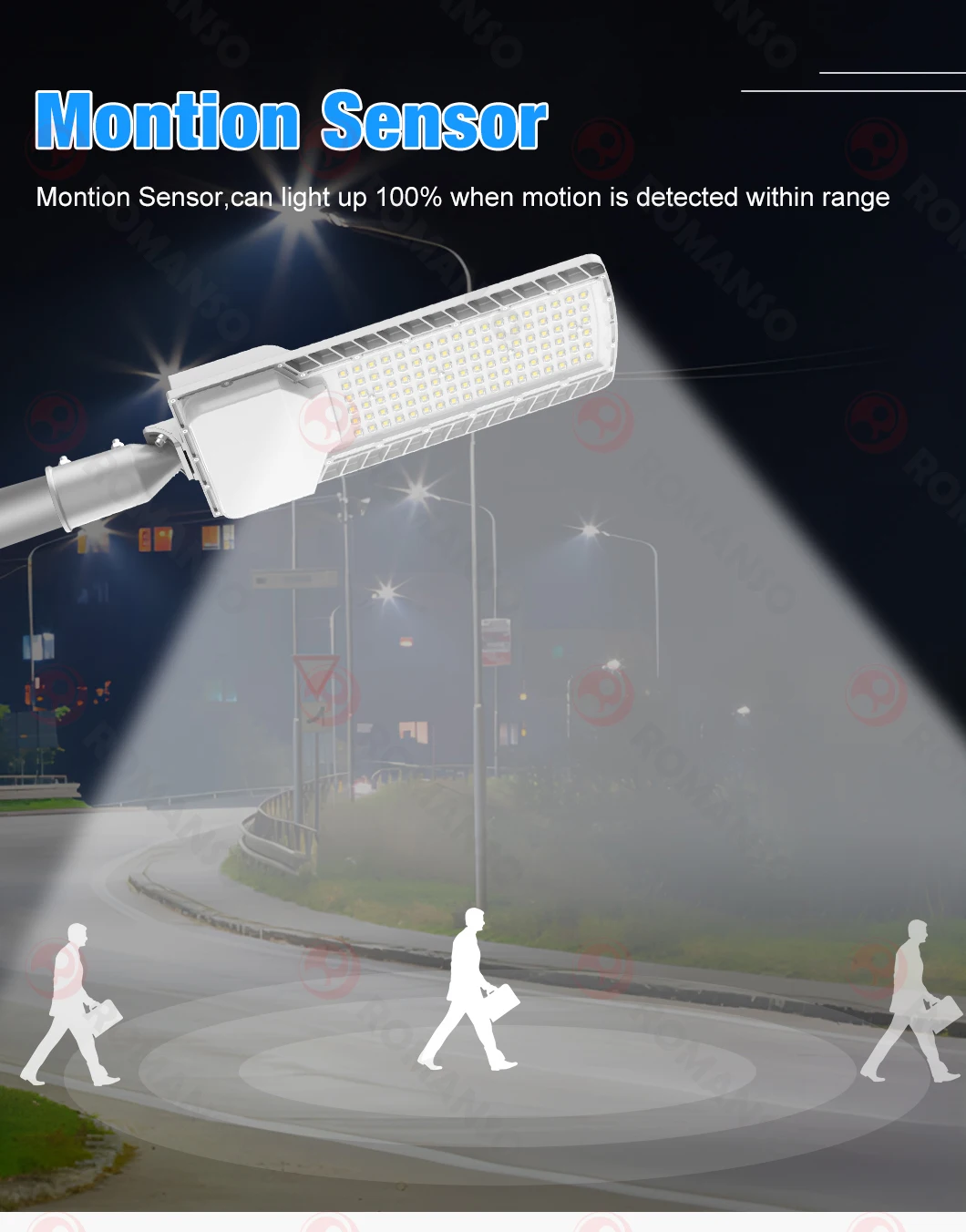 LED Street Light 5 Years Warranty 180lm/w ETL IP67 50W 100W 150W 200W Outdoor LED Street Light
