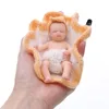 12cm  Solid  silicone baby dolls