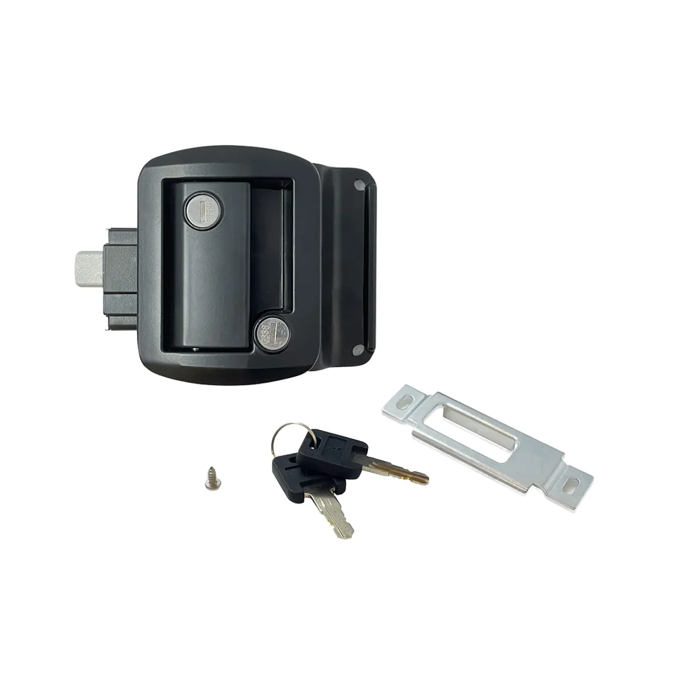 Oem Rv Lock  Zinc Alloy Black Color Door Lock for Motorhome Boat Caravan Trailer Rv Cabinet