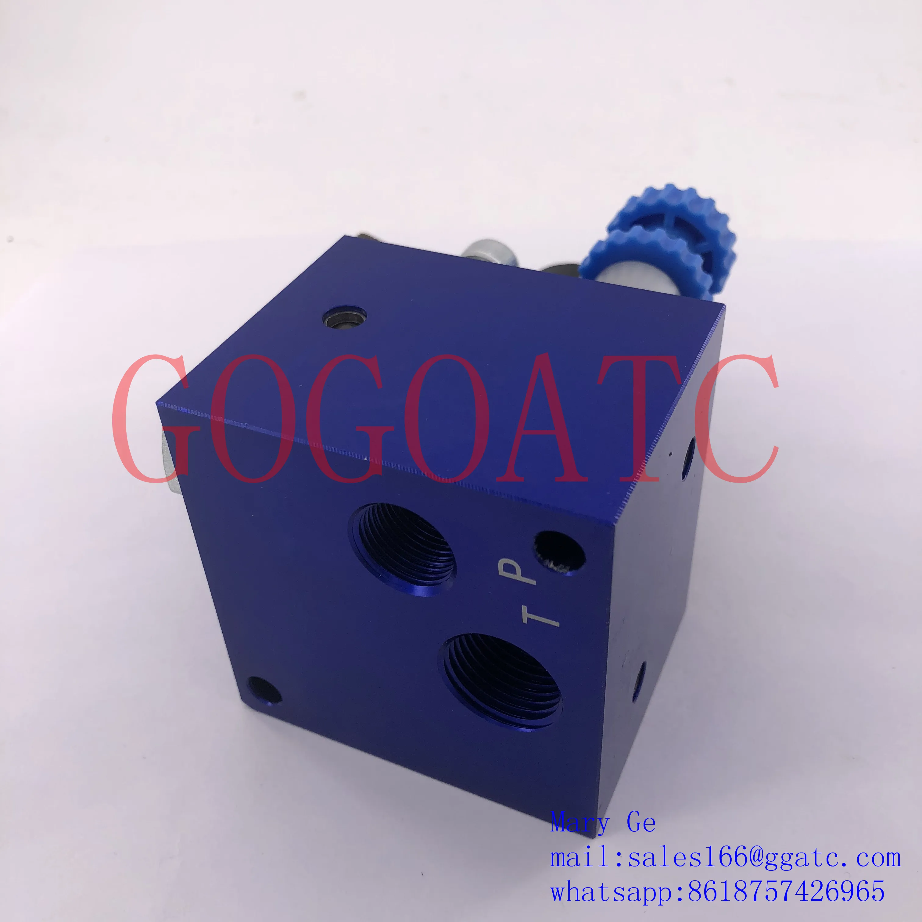 Lifting Freight Elevator Platform Manually Adjustable Pressure Regulating Valve ET02 Hydraulic Valve Group
