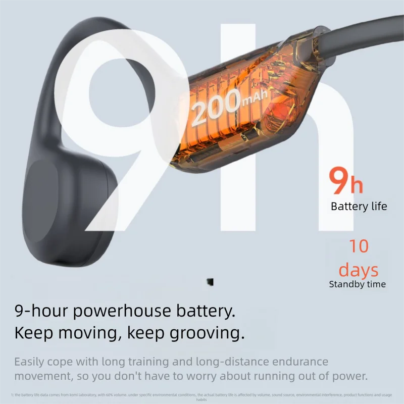 Hot Sale Sports for Cheapest Bluetooth 5.4 Wireless Headset with LED Battery Indicator I aperçu 4