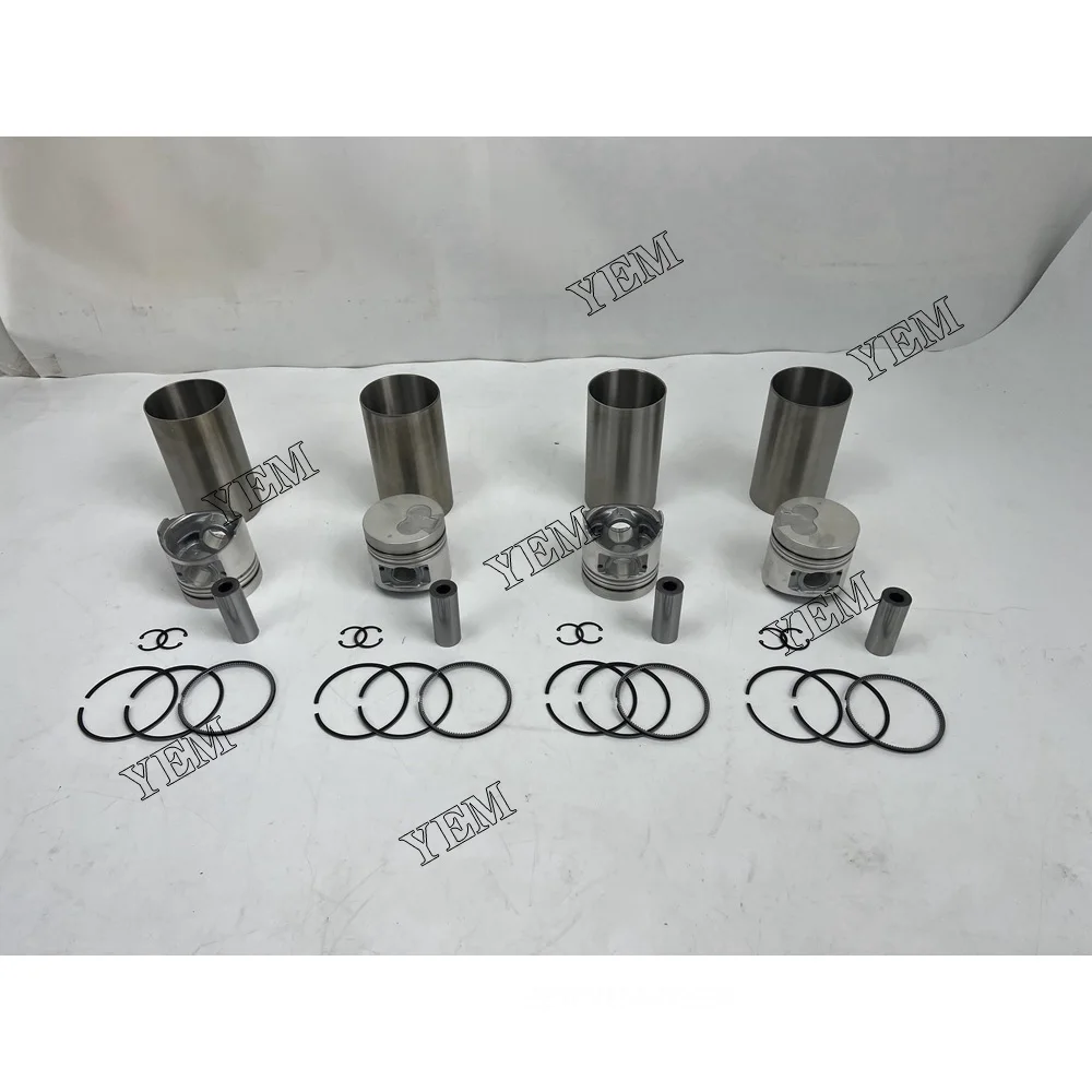 4D56 Cylinder Liner Kit for Mitsubishi Engine Repair Kit Engine Parts 4