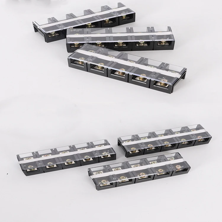 TC1005 High Current Terminal Block 100A 5P Fixed Terminal Block Wire Connector Distribution Box Terminal