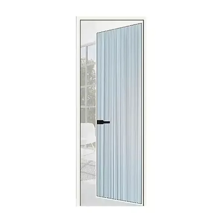 Security Classical Design House Apartment Interior Swing Doors Modern Designs Aluminum Alloy Made Indoor Pull and Push Door