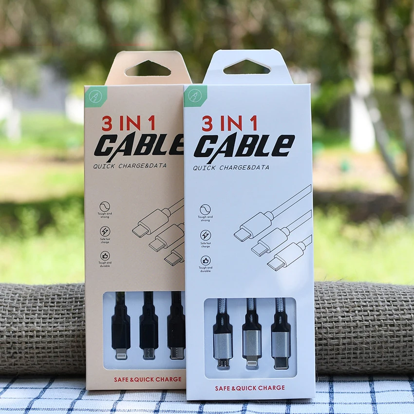 Phone Accessories Hanging Data Cable Work Home Packing Box Packaging for Electronic Products