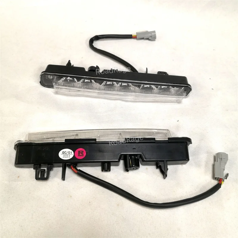 NEW LED Daytime Running Light for Perodua Myvi G3 Facelift 2022 2023 2024 DRL with Turn signal Fog Light Daylight Driving Lamp