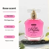 Perfume de gasolina con aroma a rosas, 50 ml.