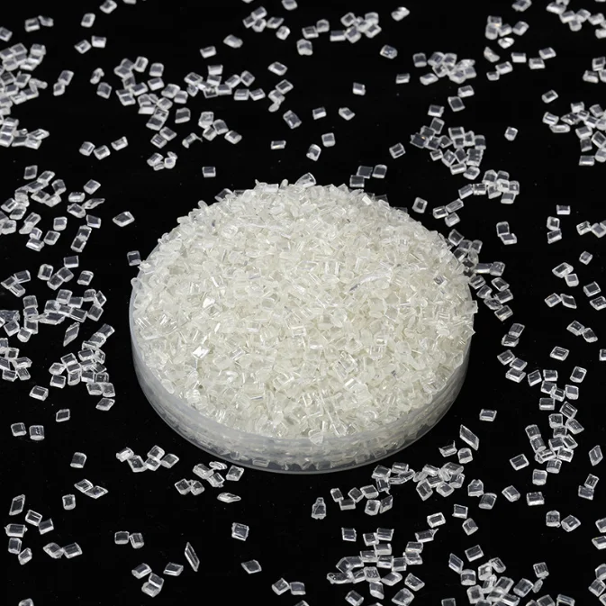 Гранулы из натурального полиэтилена глянцевые полупрозрачные для упаковки спортивного оборудования высокая прочность