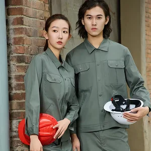 Long Sleeved Suit Wholesale Worker Workshop Maintenance Breathable Uniform Work Uniform Workwear