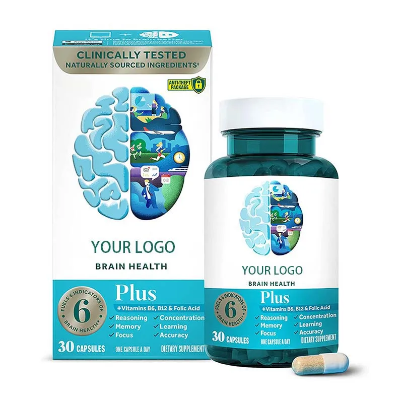 Food Supplement Vegan Phosphatidylserine Brain Capsules Supplements