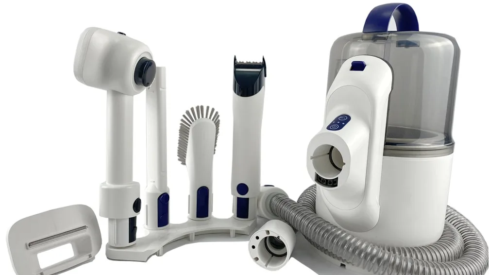 2023 Dog Fur Vacuum & Pet Grooming Kits Upright Pet Hair Vacuum Cleaner