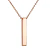 Rose gold-O-shaped chain