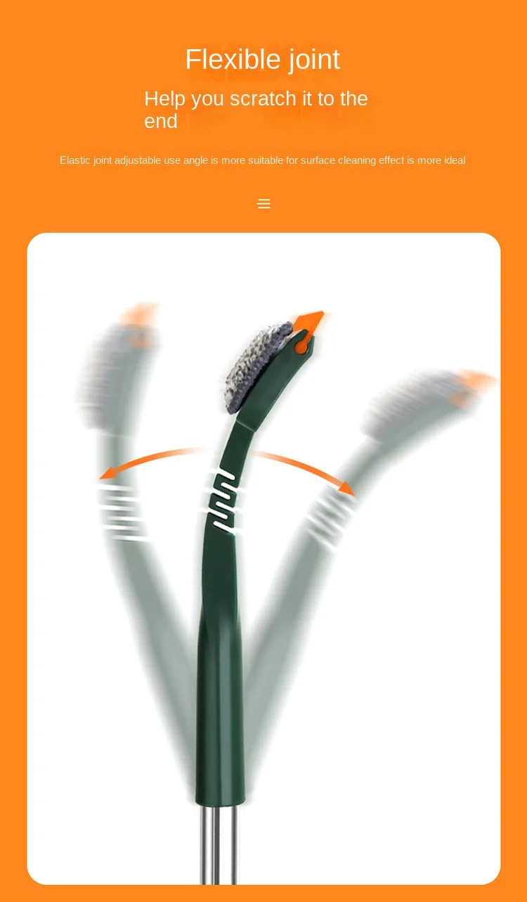 Скребок для мытья окон двусторонний, бытовой пластиковый скребок для мытья стекол