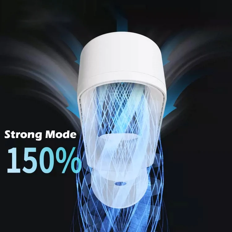 Silent 20 Speed Powerful Smart Leafless Fan 36 Inches Tall Bladeless Fan Tower With Remote Control Air Cooler