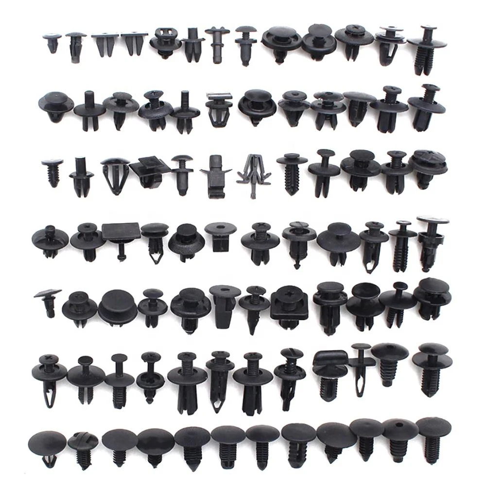 Auto Fastener Clips and Plastic Fasteners Full Size Various Models Various Styles of Car Plastic Buckle