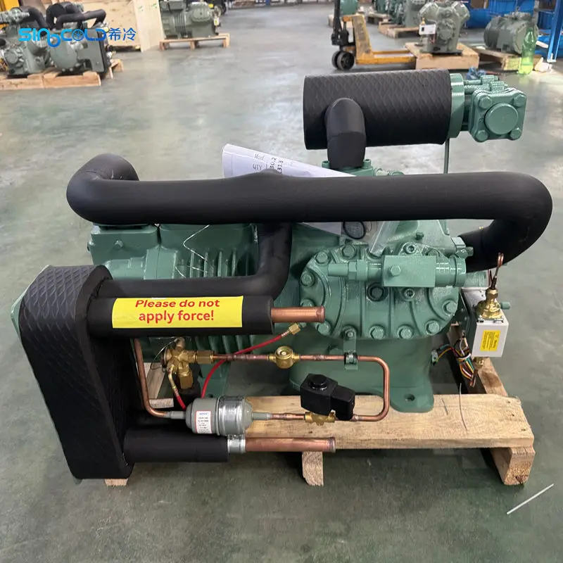 30HP Semi-hermetic Compressor Piston Compressor SC6WDS-30.2  Suitable for Cold Room 380-420V/3/50Hz 440-480V/3/60Hz R404
