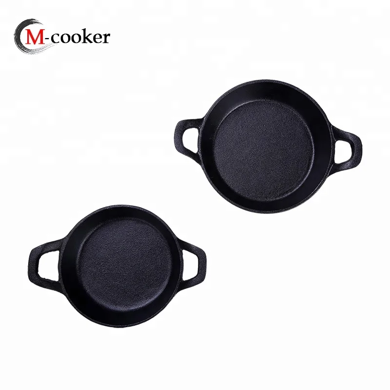 wholesale preseasoned cast iron two handle baking pan - buy