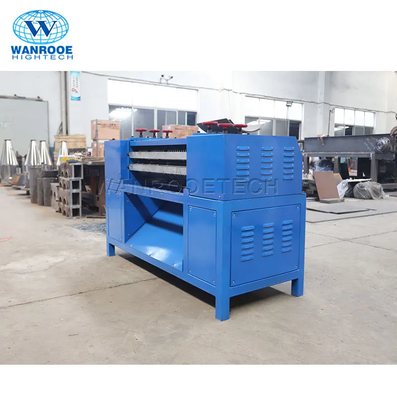 Manual Operation Copper Aluminum Separation Machine Air Conditioner Radiator Separator Machine