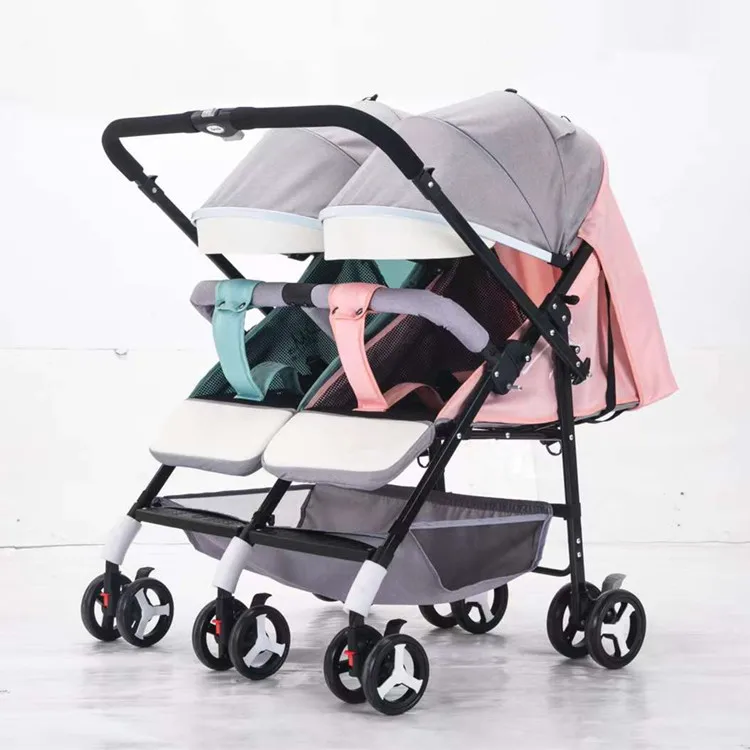 2022 New 3 in 1 Best Selling Baby Stroller for Twins Baby Stroller in Dubai Twin Strollers
