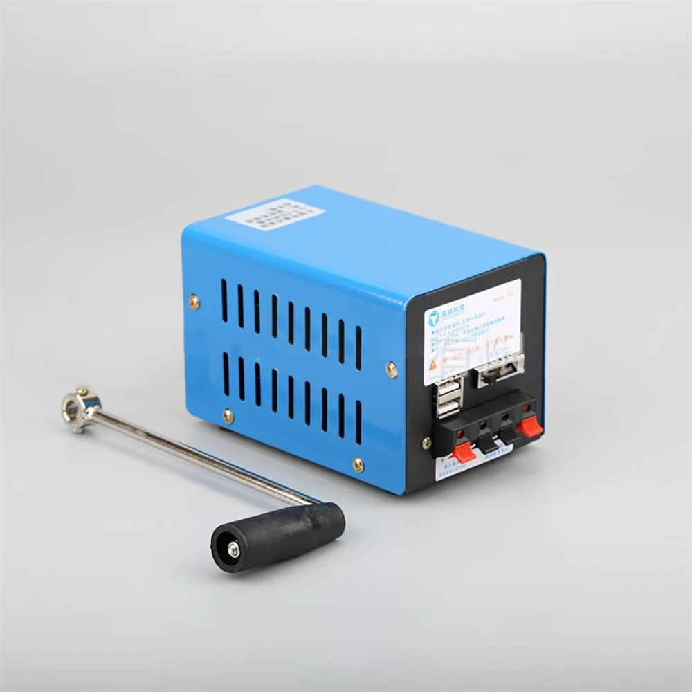 Usb Generator 20W Manual Hand Crank Generator - Portable Emergency Power Supply for ...