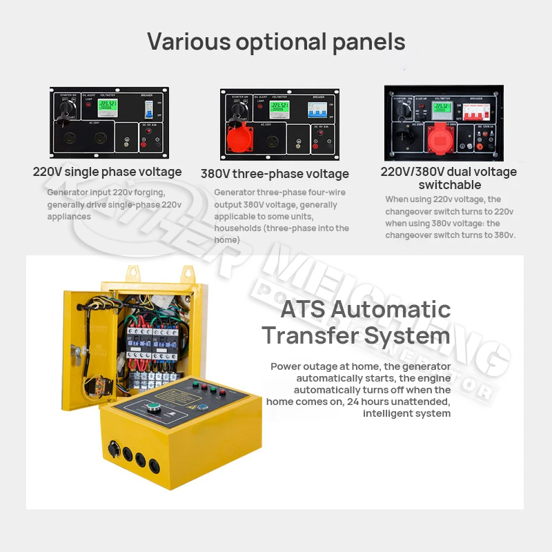 60hz diesel soundproof generators-13