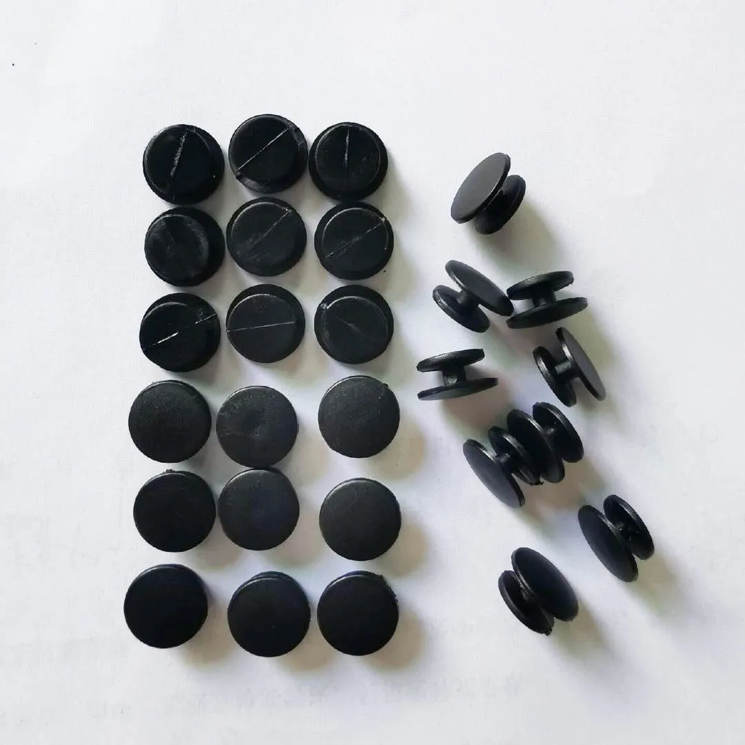 Details about   USTX Stock 500pcs Plastic Black Buttons Hard Buckle Fit Shoe Charms DIY Crafts 