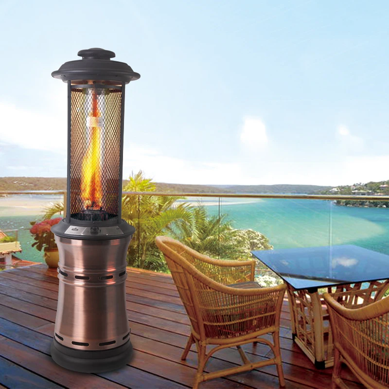 Outdoor Space Round Commercial Freestanding Portable Patio Gas Heater