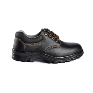 Waterproof PU Leather Work Shoes Steel  Toe Upper Position Rubber Outsole Puncture Protection Oil-Resistant Safety Shoes
