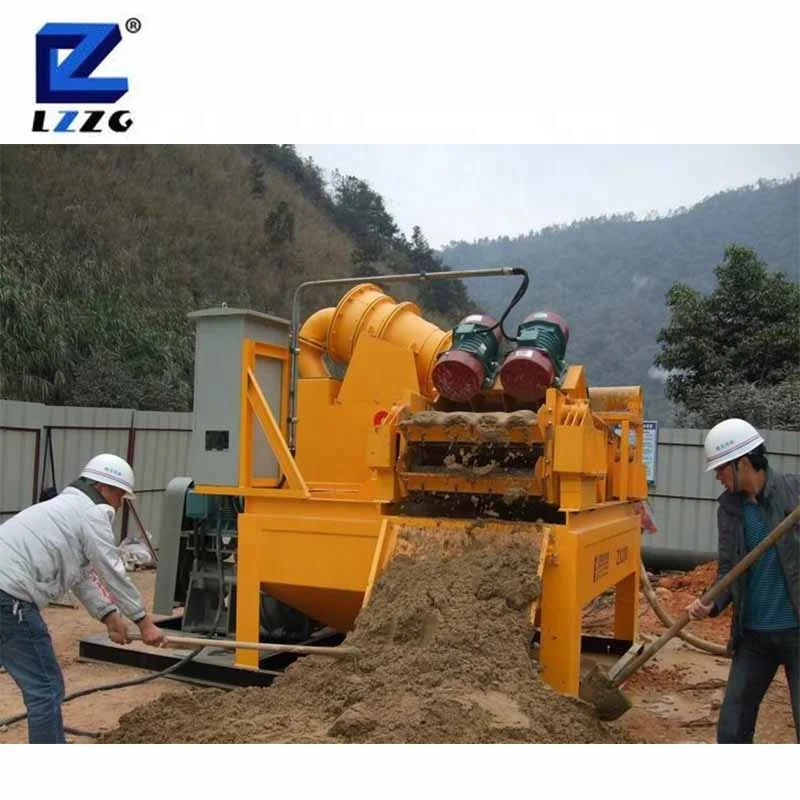High Efficiency Hydro Cyclone Desander Machine Low Cost Mining Machinery with Core Motor Component